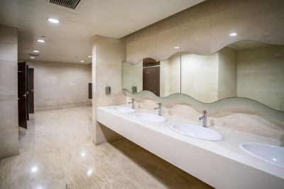 Wide View of Bathroom Renovation